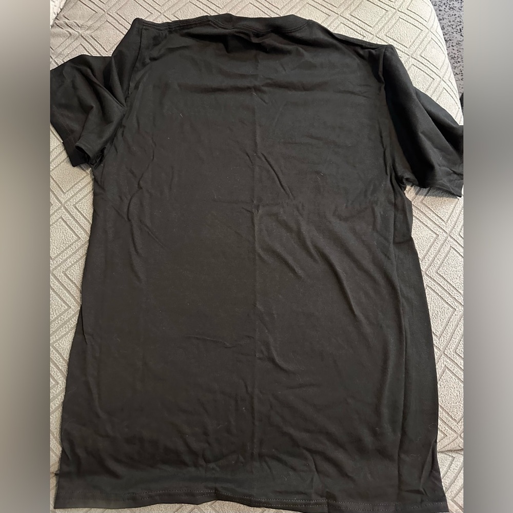 Black T-Shirt with Colorful Birthday Design - Picture 3 of 5